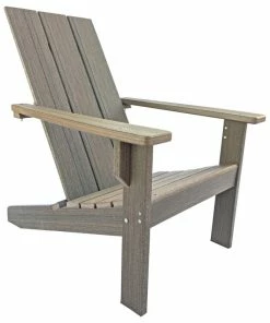 Budget 🌟 Evergreen Patio Modern Poly Adirondack Chair, Brazilian Walnut 😍