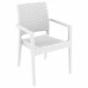 Hot Sale ⭐ Compamia Ibiza Outdoor Dining Armchairs, Set Of 2, White 🥰