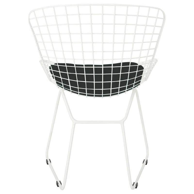 Buy ๐ GDFStudio GDF Studio Fonda Outdoor Iron Chairs, Set Of 2, White/Black ๐ฅ - Image 8