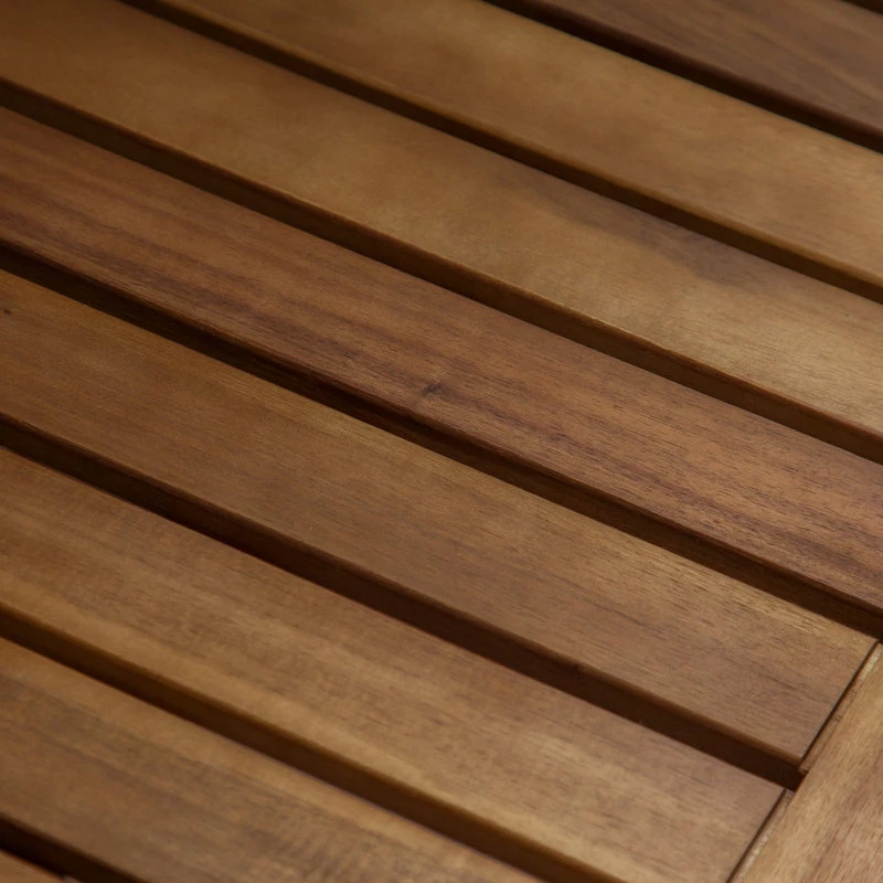 Best reviews of โ๏ธ GDFStudio GDF Studio Drew Outdoor Industrial Acacia Wood And Iron Bench, Teak Finish ๐ - Image 4