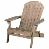 Top 10 🎁 GDFStudio GDF Studio Milan Outdoor Folding Wood Adirondack Chair, Gray 😉
