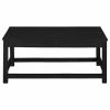 Best reviews of 😉 Westintrends Outdoor Patio Classic Adirondack Coffee Table, Black ⭐