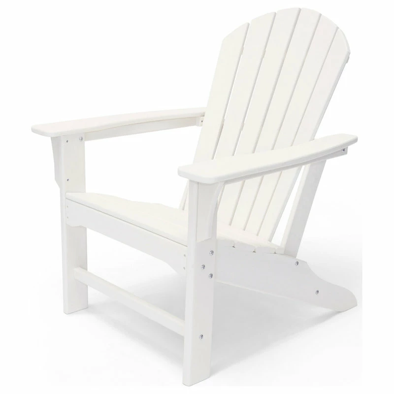 Cheap ๐ LuXeo USA Hampton Poly Outdoor Patio Adirondack Chairs, Set Of 2, White ๐ - Image 10
