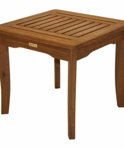 Promo ✔️ Outdoor Interiors Eucalyptus End Table 🥰