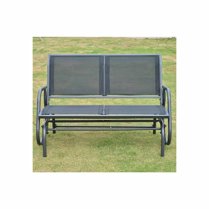 Best deal 👍 AffordableVariety Outdoor Patio Swing Glider Bench Chair - Dark Gray 🤩 - Image 2
