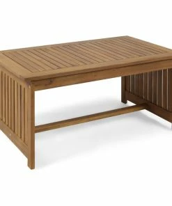 Hot Sale ๐ GDFStudio GDF Studio Grace Outdoor Acacia Wood Coffee Table, Brown Patina Finish ๐