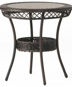 Top 10 ✨ GDFStudio GDF Studio Paea Multi Brown Pe 27" Glass Table 😀