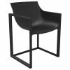 Best Pirce 💯 Vondom Wall Street Outdoor/Indoor Dining Chair, Black ⭐