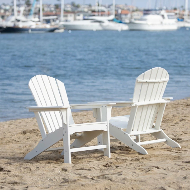 Cheap ๐ LuXeo USA Hampton Poly Outdoor Patio Adirondack Chairs, Set Of 2, White ๐ - Image 13
