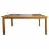 Best Pirce 🧨 Chic Teak Inc. Teak Wood Bermuda Rectangular Patio Dining Table, 71"x36" ✔️