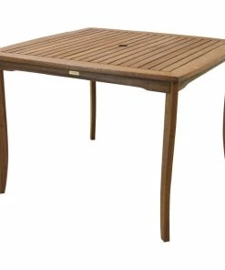 Top 10 😀 Outdoor Interiors Square 42" Eucalyptus Dining Table ✔️