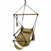 Wholesale ✔️ King's Pond Enterprises Hammaka Hammocks Original Hanging Air Chair, Natural Tan, Wood ✨