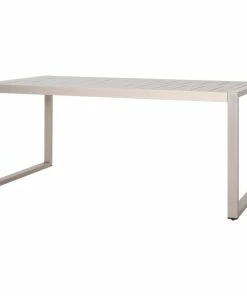 Best reviews of ๐ GDFStudio Edith Outdoor Aluminum Dining Table, Silver ๐