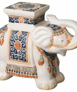 Budget ✨ EMISSARY Elephant Stool, 18X9.5X17"H ✔️