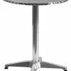 Cheap ❤️ Flash Furniture Round Aluminum Table And Base TLH-052-1-GG 🤩