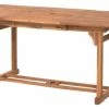 Cheap ✨ Walker Edison Acacia Wood Outdoor Patio Butterfly Dining Table - Brown 🧨