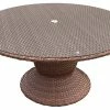 Brand new 👍 TKClassics TK Classics Laguna 60" Round Patio Dining Table In Caramel 🤩